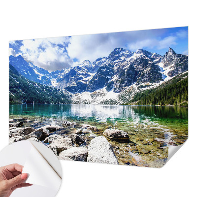 Papel de parede 3D Paisagem montanhosa