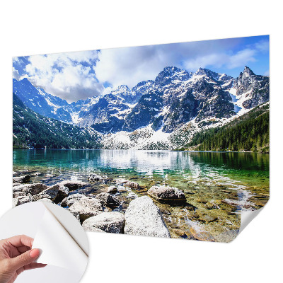 Papel de parede 3D Paisagem montanhosa