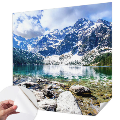 Papel de parede 3D Paisagem montanhosa