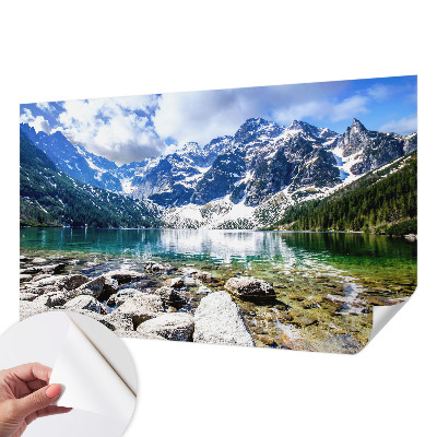 Papel de parede 3D Paisagem montanhosa