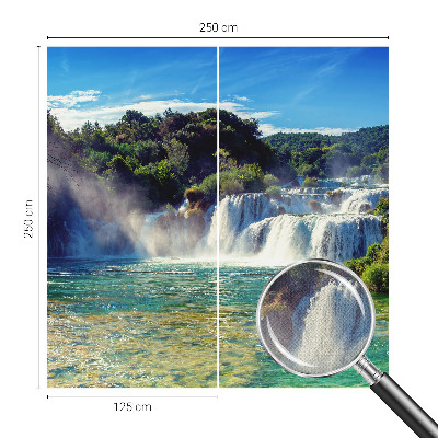 Papel de parede infantil Paisagem de cachoeira