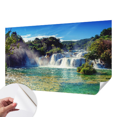 Papel de parede infantil Paisagem de cachoeira