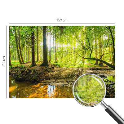 Papel de parede autocolante para sala Paisagem verde