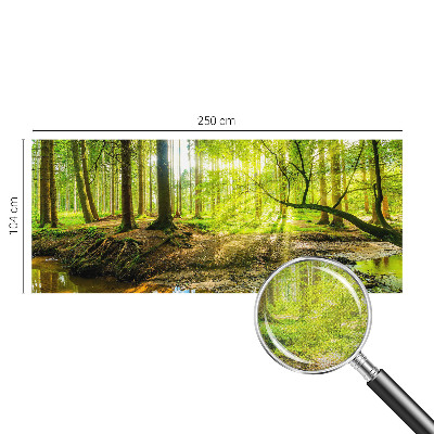 Papel de parede autocolante para sala Paisagem verde