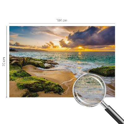 Papel de parede autocolante para quarto Harmonia marítima