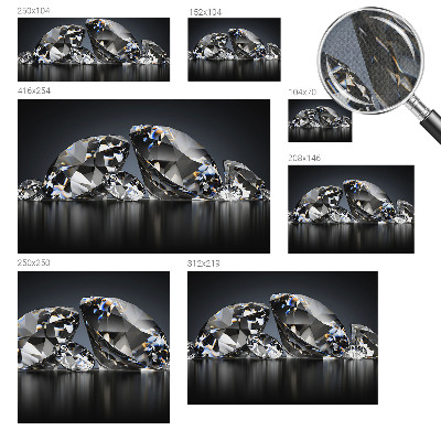 Papel de parede autocolante Beleza de cristal