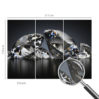 Papel de parede autocolante Beleza de cristal