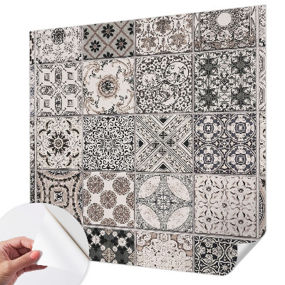 Papel de parede 3D Padrões de azulejos