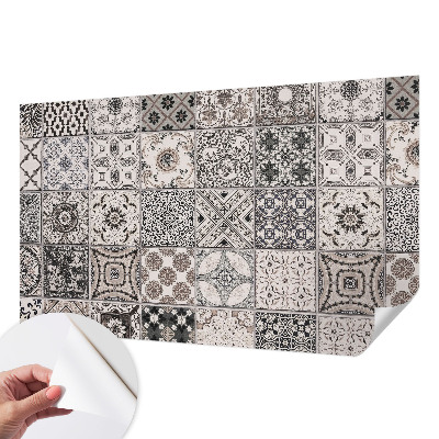 Papel de parede 3D Padrões de azulejos