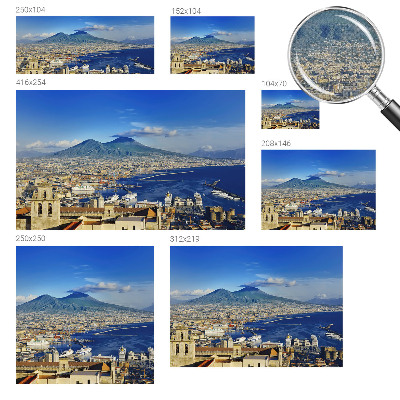 Papel de parede infantil Panorama da praia