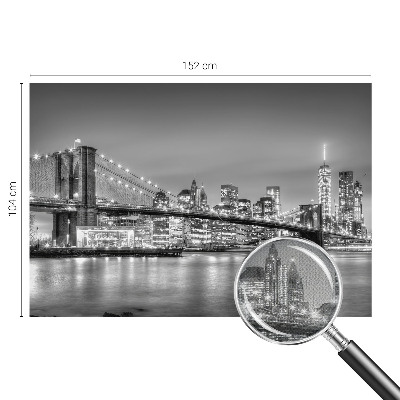 Papel de parede autocolante para sala A ponte da metrópole