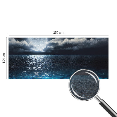 Papel de parede autocolante para quarto Mar noturno