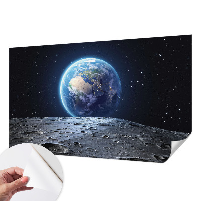 Autocolante de parede fotográfico com um panorama cósmico
