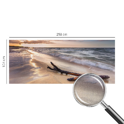 Papel de parede 3D Praia Oeste