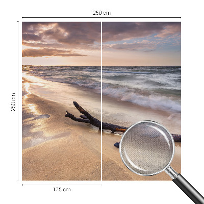 Papel de parede 3D Praia Oeste