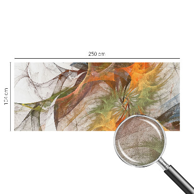 Papel de parede infantil caleidoscópio abstrato