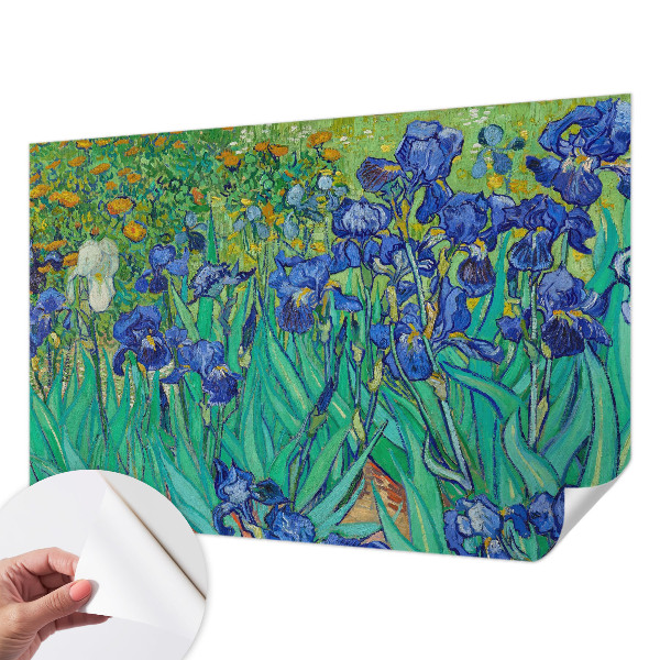 Autocolante de parede fotográfico Flores do jardim