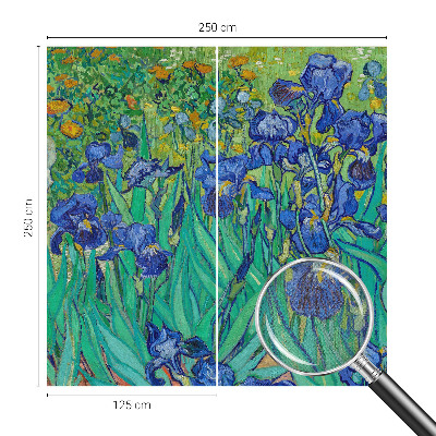 Autocolante de parede fotográfico Flores do jardim