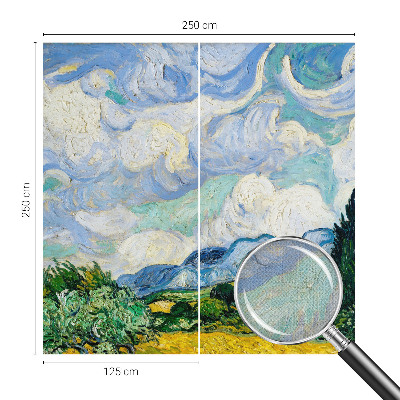 Papel de parede autocolante para quarto Nuvens expressivas