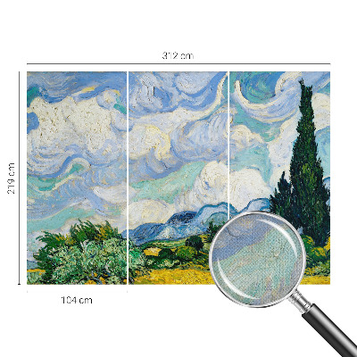 Papel de parede autocolante para quarto Nuvens expressivas