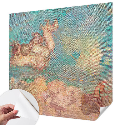 Papel de parede para criança com estampa de Pégaso celestial