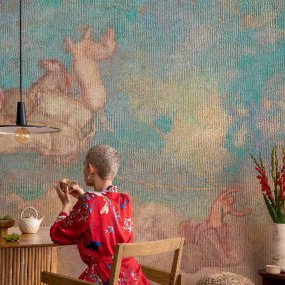 Papel de parede para criança Pégaso Celestial