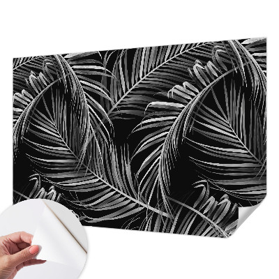 Papel de parede autocolante para quarto com padrão exótico