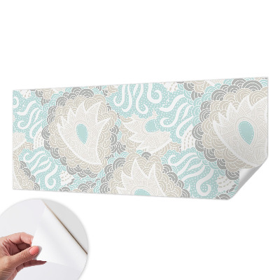 Papel de parede para criança com padrões abstratos