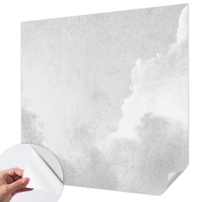 Papel de parede autocolante com estampa de nuvens tênues