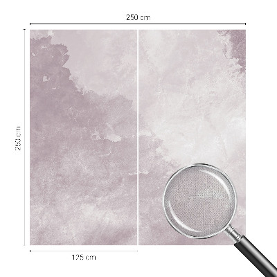 Papel de parede autocolante para quarto com padrão abstrato em tons de roxo