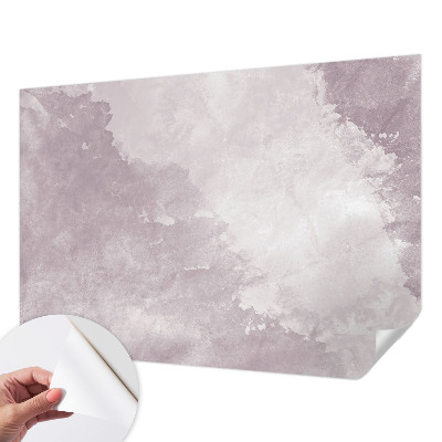 Papel de parede autocolante para quarto Abstração roxa