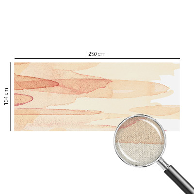 Papel de parede 3D com padrão de pinceladas em tons pastel