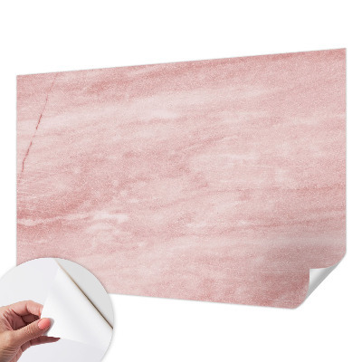 Papel de parede infantil com padrão de mármore