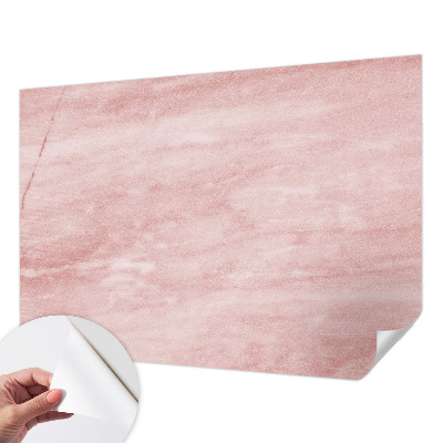 Papel de parede infantil com padrão de mármore