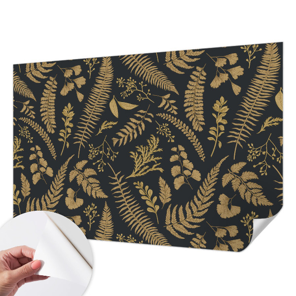 Autocolante de parede fotográfico Folhas botânicas