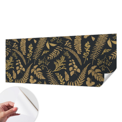 Autocolante de parede fotográfico Folhas botânicas