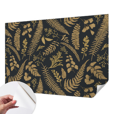 Autocolante de parede fotográfico Folhas botânicas