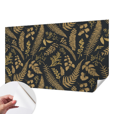 Autocolante de parede fotográfico Folhas botânicas