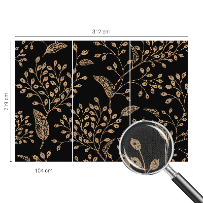 Papel de parede 3D Elegância botânica