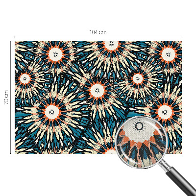 Papel de parede autocolante para sala com estampa 