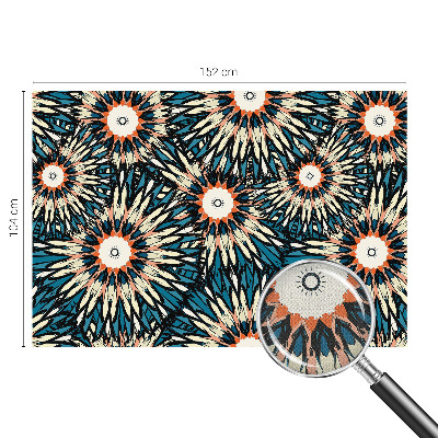Papel de parede autocolante para sala com estampa 