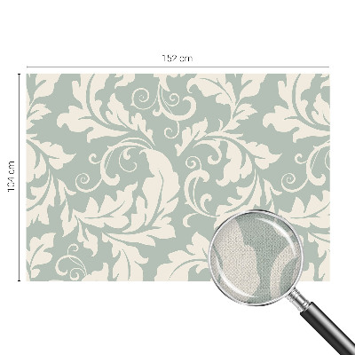 Papel de parede infantil Folhas decorativas