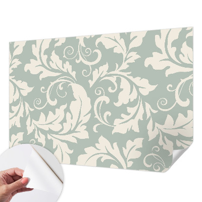 Papel de parede infantil Folhas decorativas