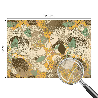 Papel de parede autocolante para quarto Beleza das plantas