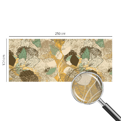 Papel de parede autocolante para quarto Beleza das plantas