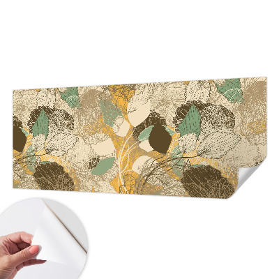 Papel de parede autocolante para quarto com estampa 