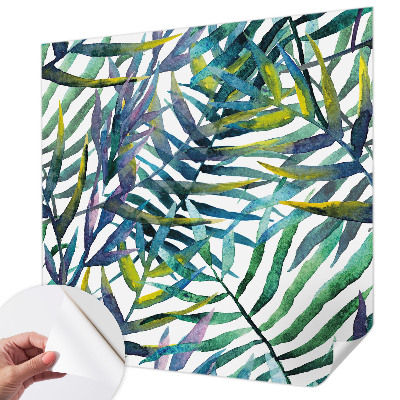 Papel de parede autocolante Vegetação exótica
