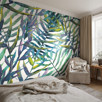 Papel de parede autocolante Vegetação exótica