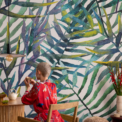 Papel de parede autocolante Vegetação exótica