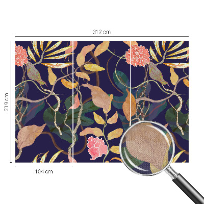 Papel de parede para criança Elegância vegetal